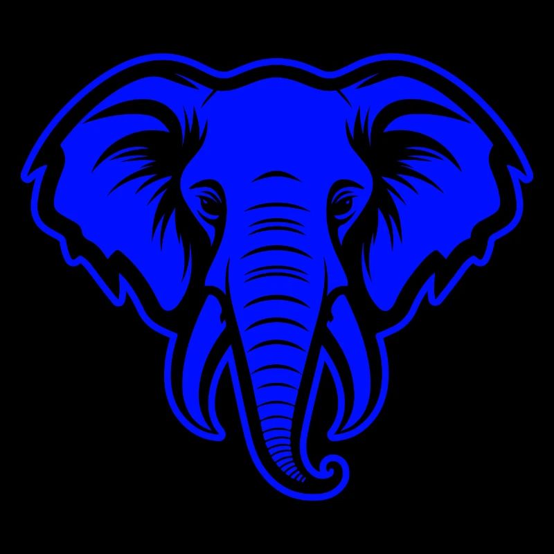 Portrait d’animal éléphant