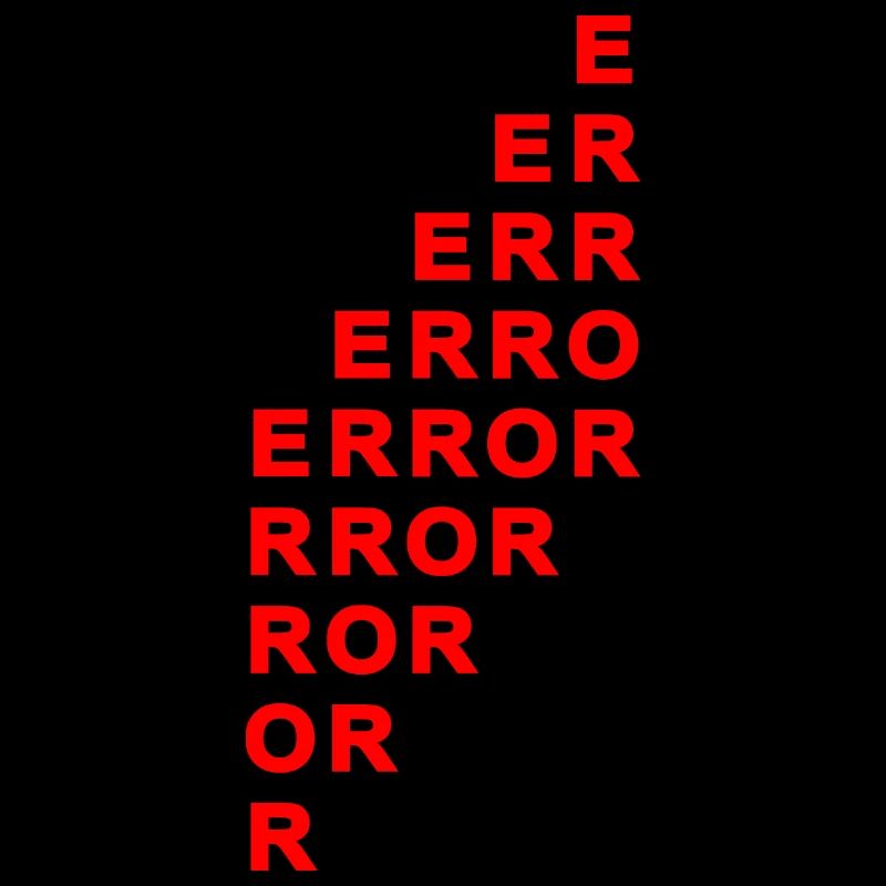 Error Saying Proverbs