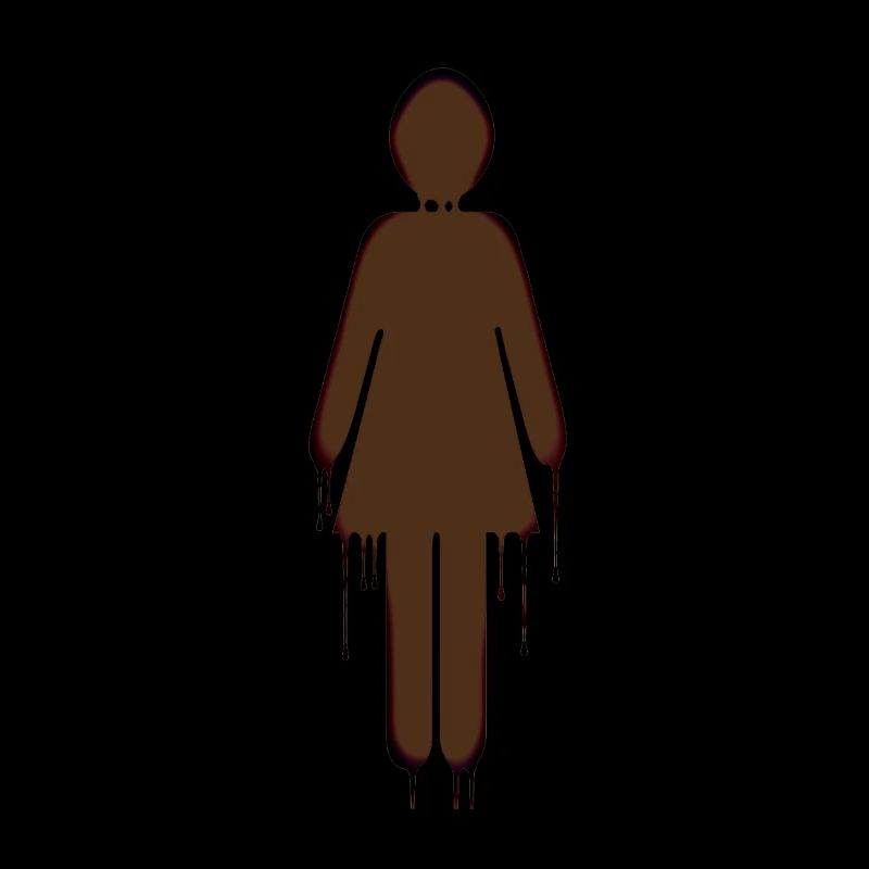 femme qui coule