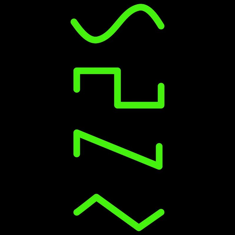 Synth Sine Square Saw Triangle Synthesizer