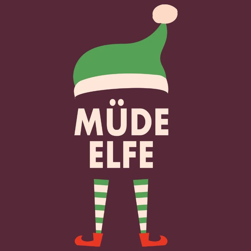 Weihnachten Müde Elfe Advent Geschenk