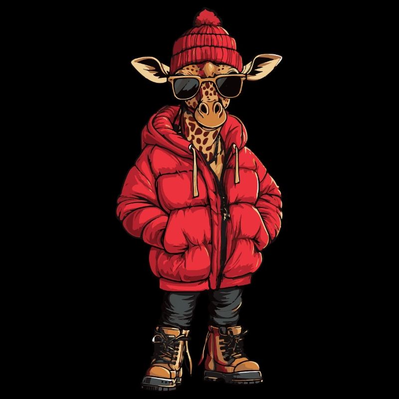 Girafe Mode d’hiver