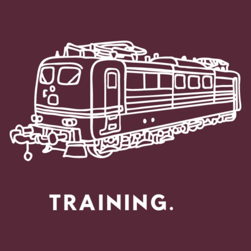 Bahn Zug Eisenbahn Dampflok Train Geschenk