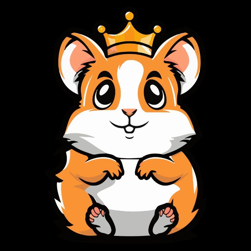 Hamster Comic Krone