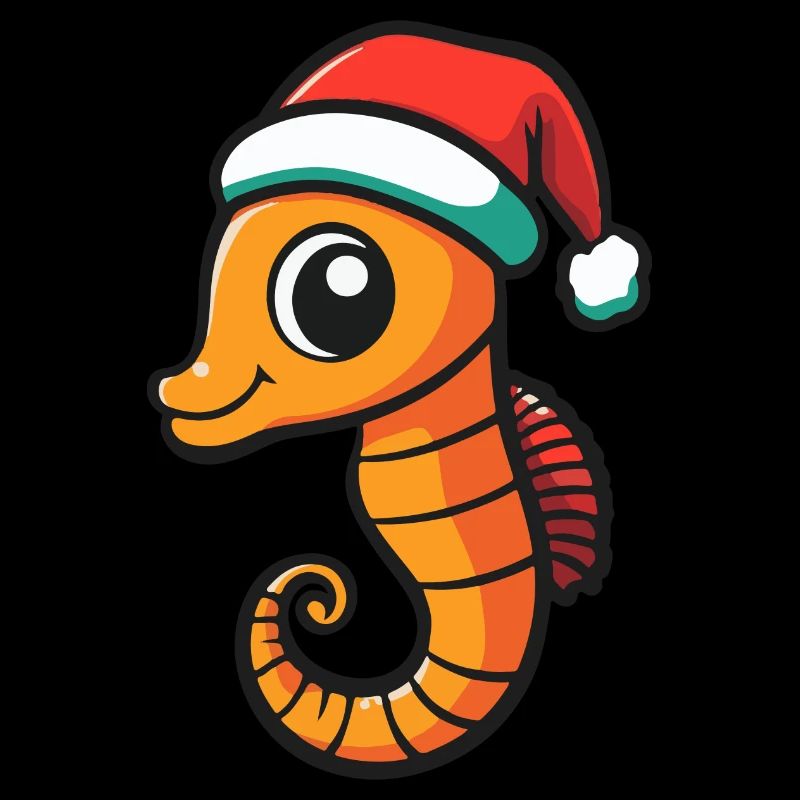Hippocampe Noël Mignon