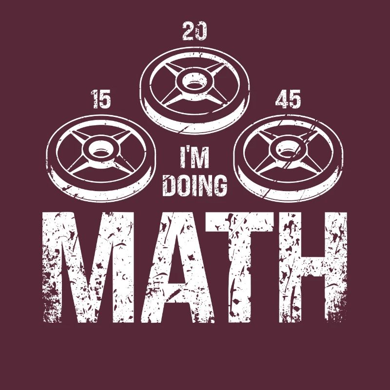 I do math -