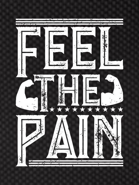 Feel the pain -