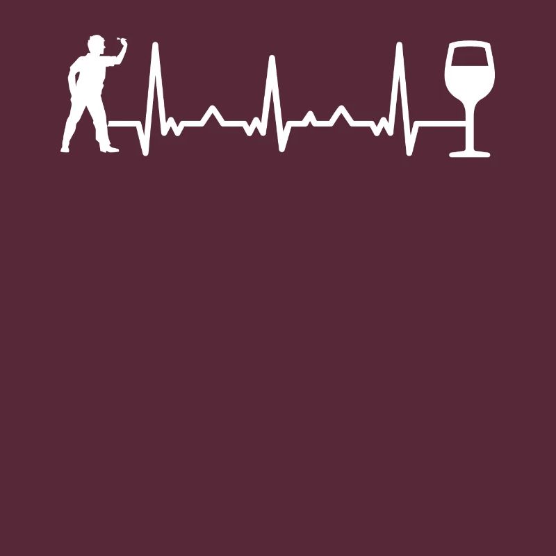 Vin - Palpitations cardiaques - Joueurs de fléchettes -