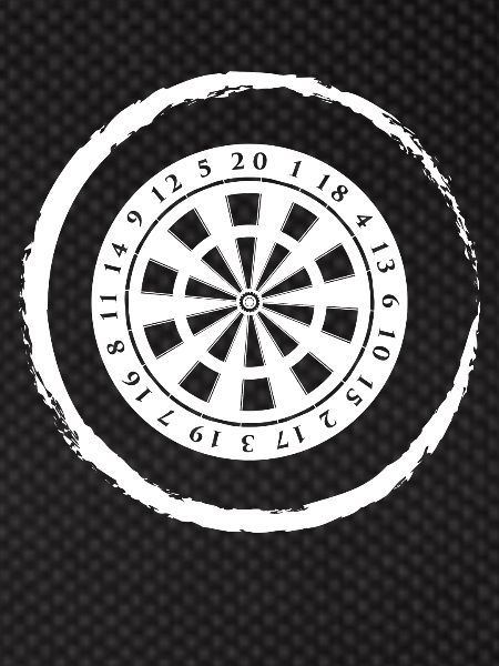 Grunge Circle - Dartboard -