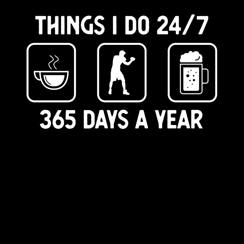 I think I do 24-7 365 days a year - beer