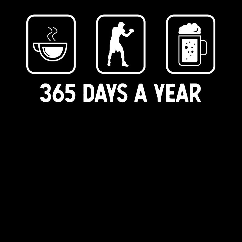 365 days a year - Beer - Guy Boxing -