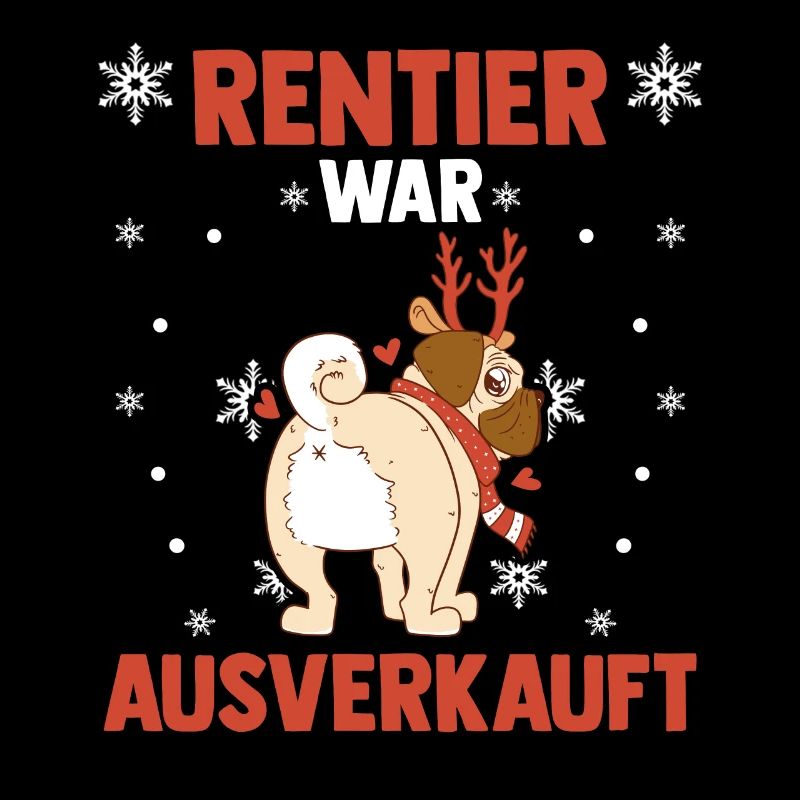 Dog Reindeer a été vendu Noël