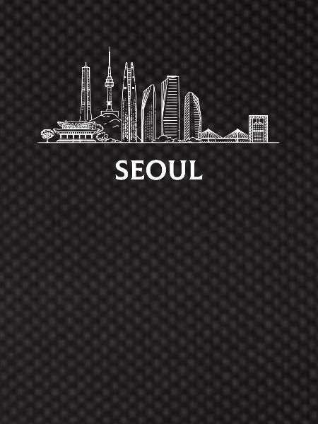 Seoul Skyline, südkoreanisch