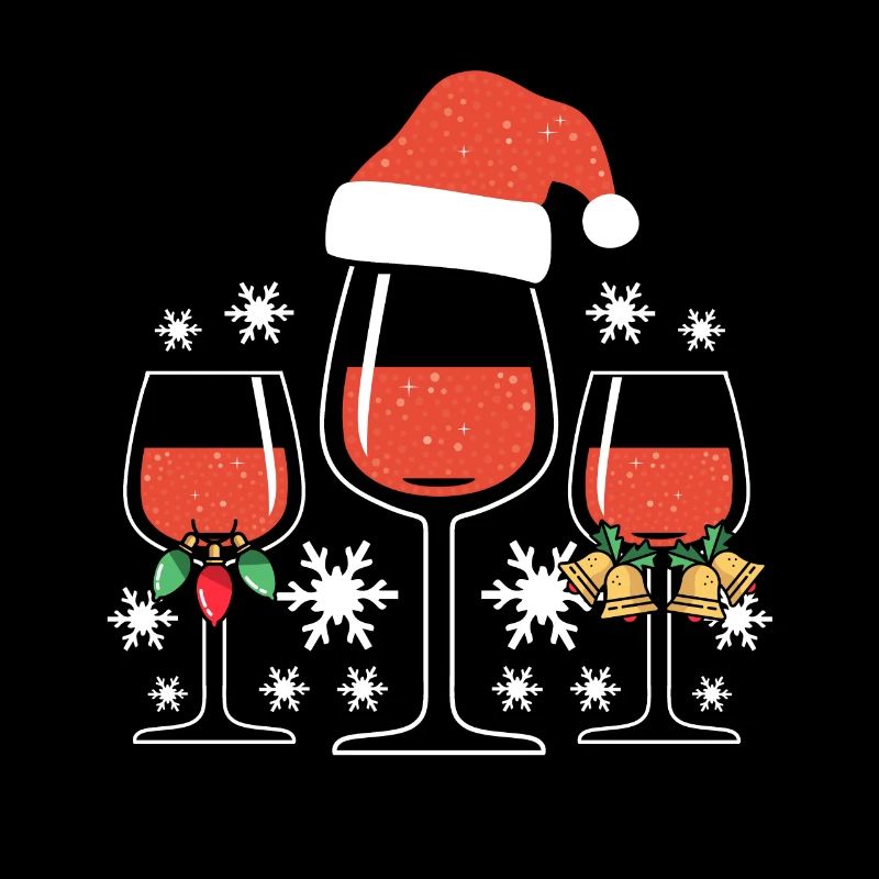 Wein Glühwein Weinglas Weihnachts
