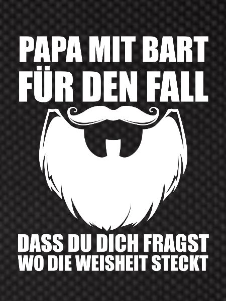 Dad with a beard