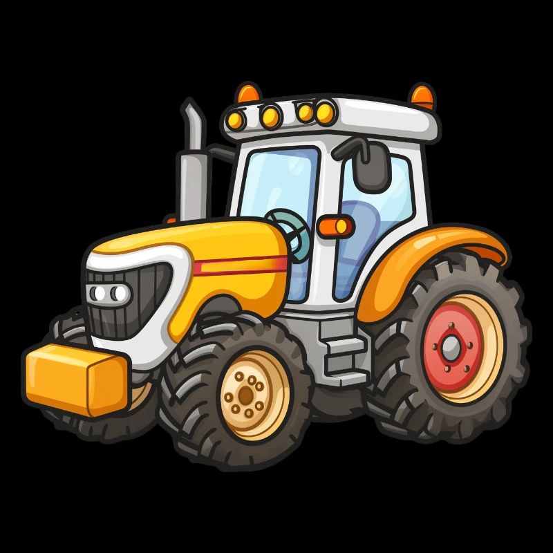 Niedlicher Traktor