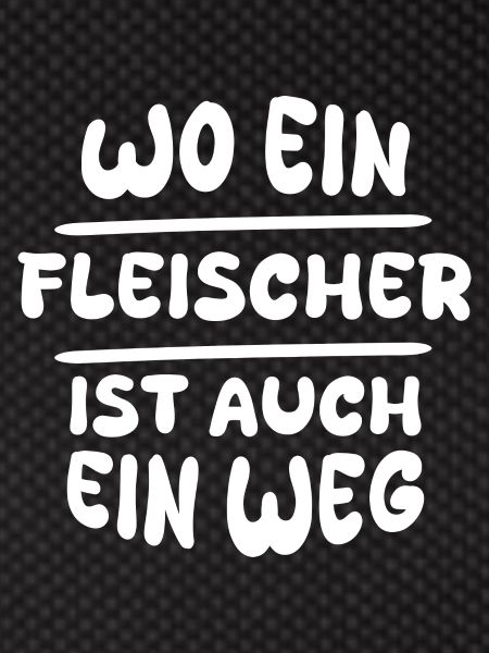 Fleischer als Fleischer