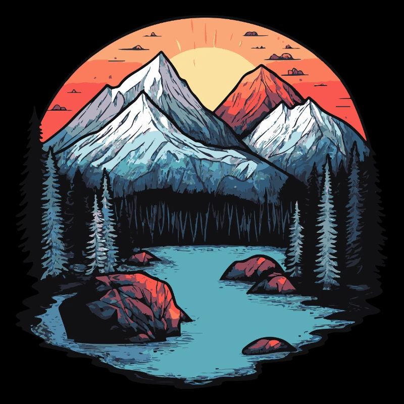 Montagnes Paysage extérieur