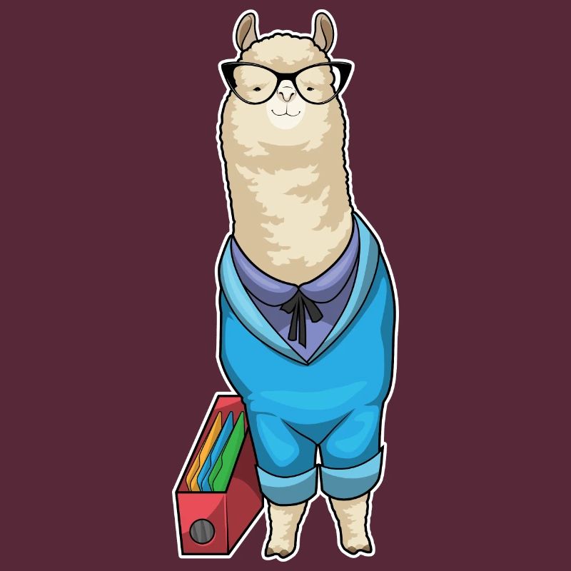 Alpaca Secretary Folder Office