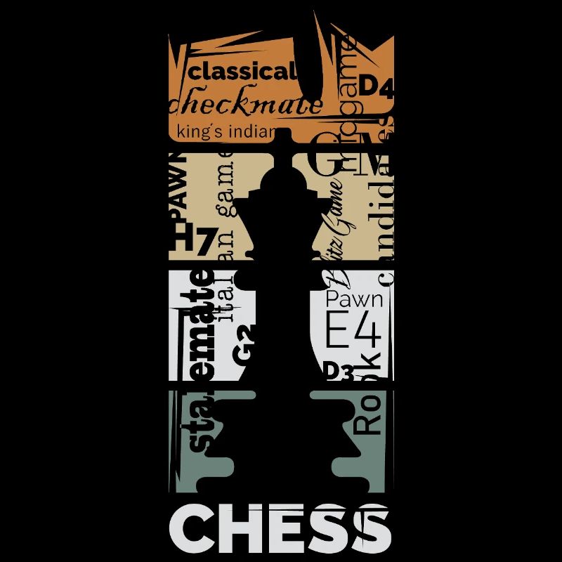 Chess Words Design – Typographie pour les fans d’échecs