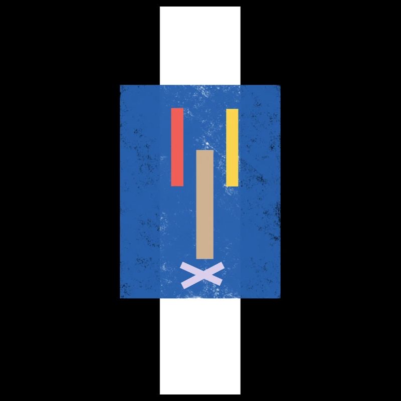 Silence at the torture stake - abstract pattern