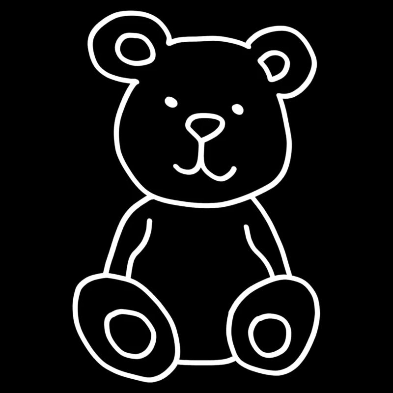 Teddy bear snuggle animal