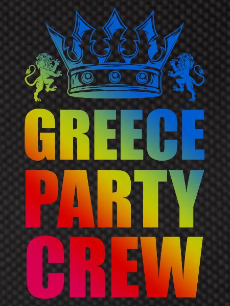 Greece Party Crew Saying