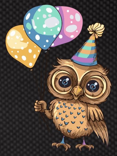 Owl Birthday Comic