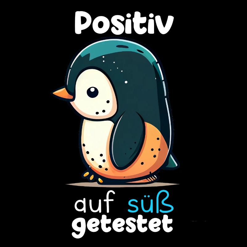 Pinguin Penguin Jungen Mädchen Zoo Süßer Spruch