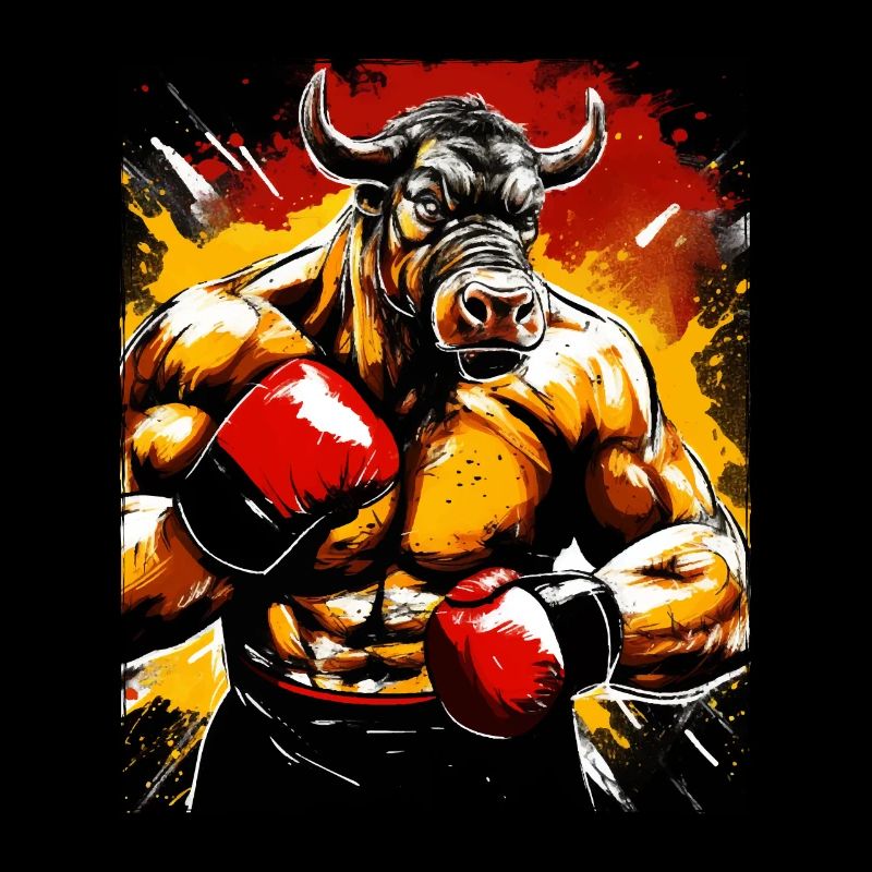 Stier Bulle Boxer Boxen