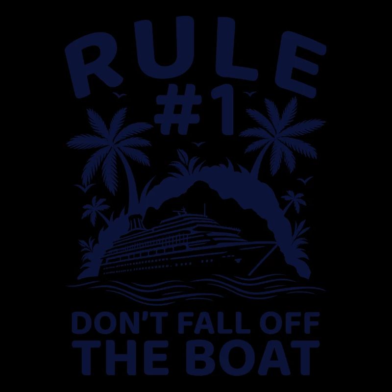 Règle #1 : Ne tombez pas du bateau