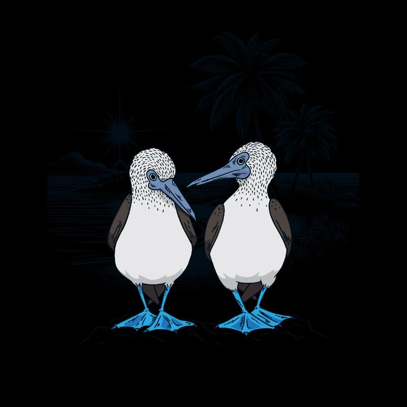 Fou à pieds bleus