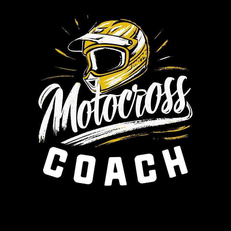Motocross-Junge Coach