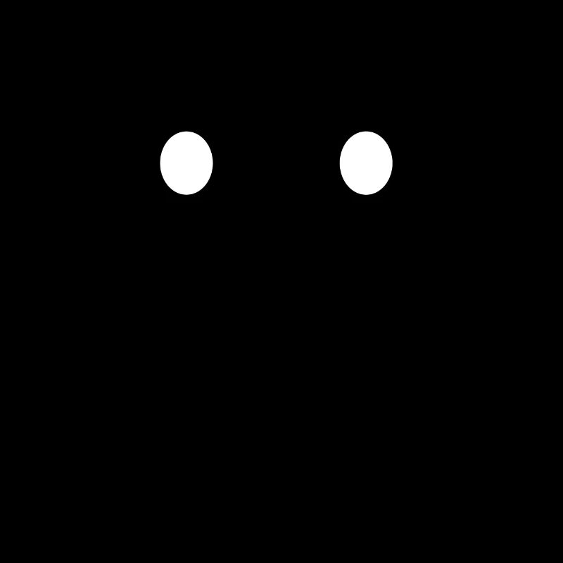 Shy ghost face
