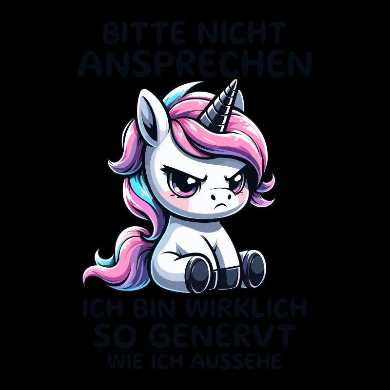 Bitte Nicht Ansprechen Ich Bin Wirklich So Genervt
