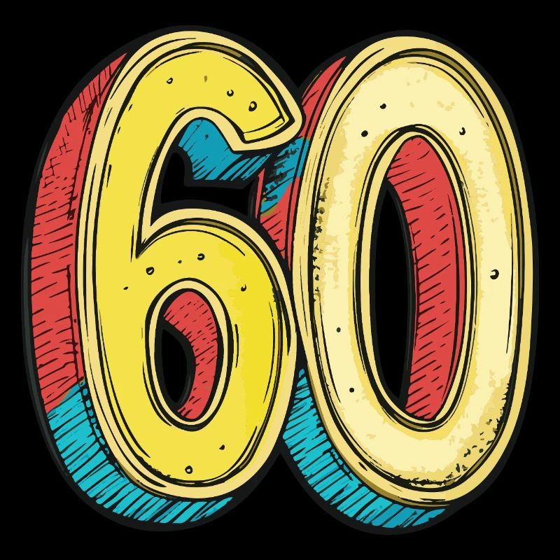 60 Number Symbol