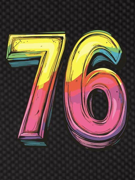 76 Symbole numérique