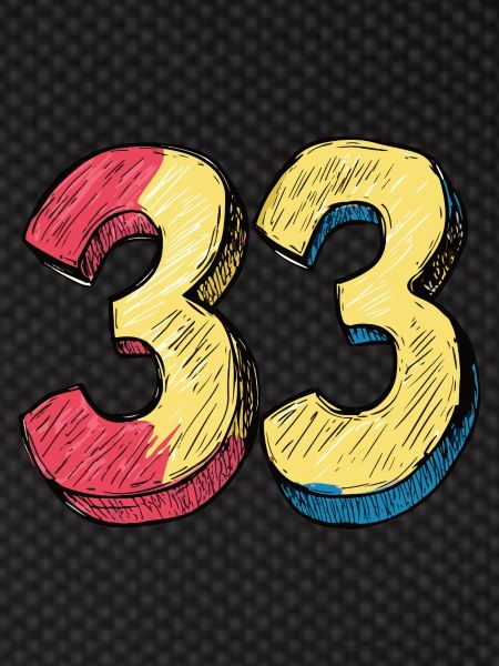 33 Symbole numérique