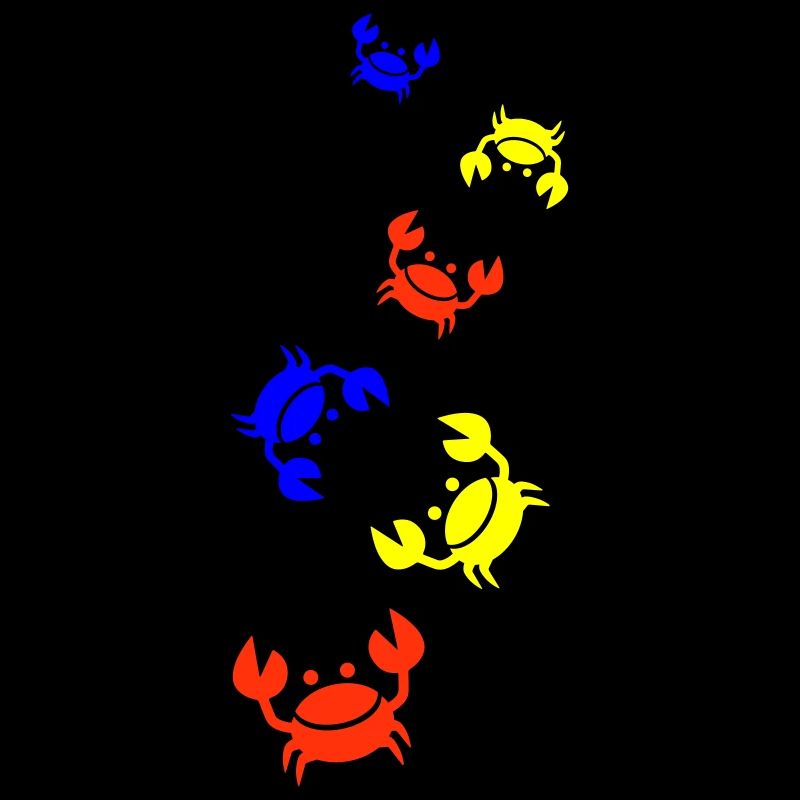 Crustacé coloré