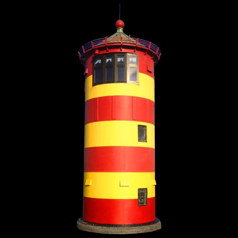 Pilsumer Leuchtturm freigestellt