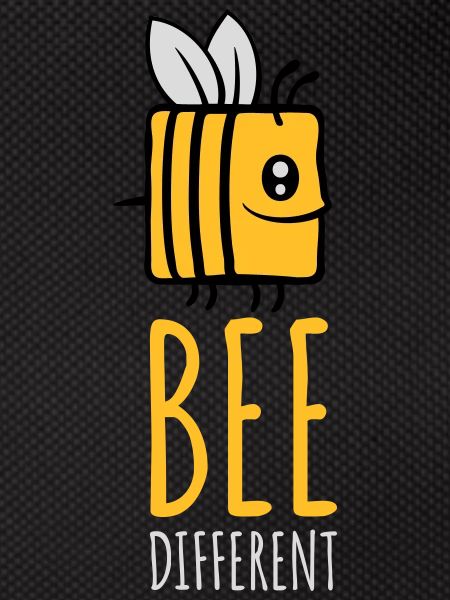 bee different Spruch Quote