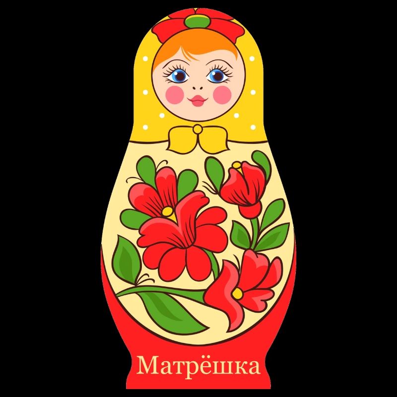 Matryoshka a Russian doll Matroshka