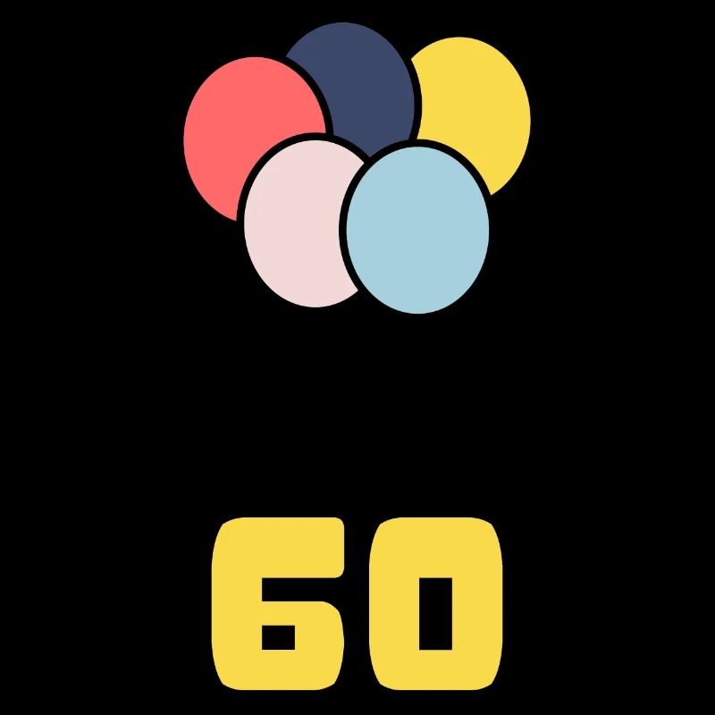 60. 60 ANS. 60e ANNIVERSAIRE. ANNIVERSAIRE 60 ANS.