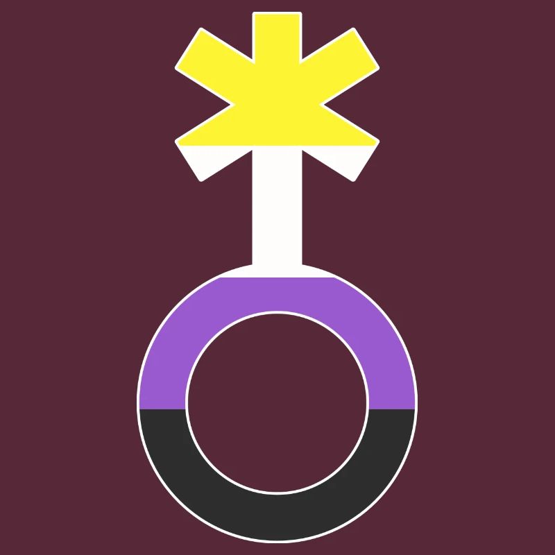 Nonbinary Gender Neutral Symbol Nonbinary