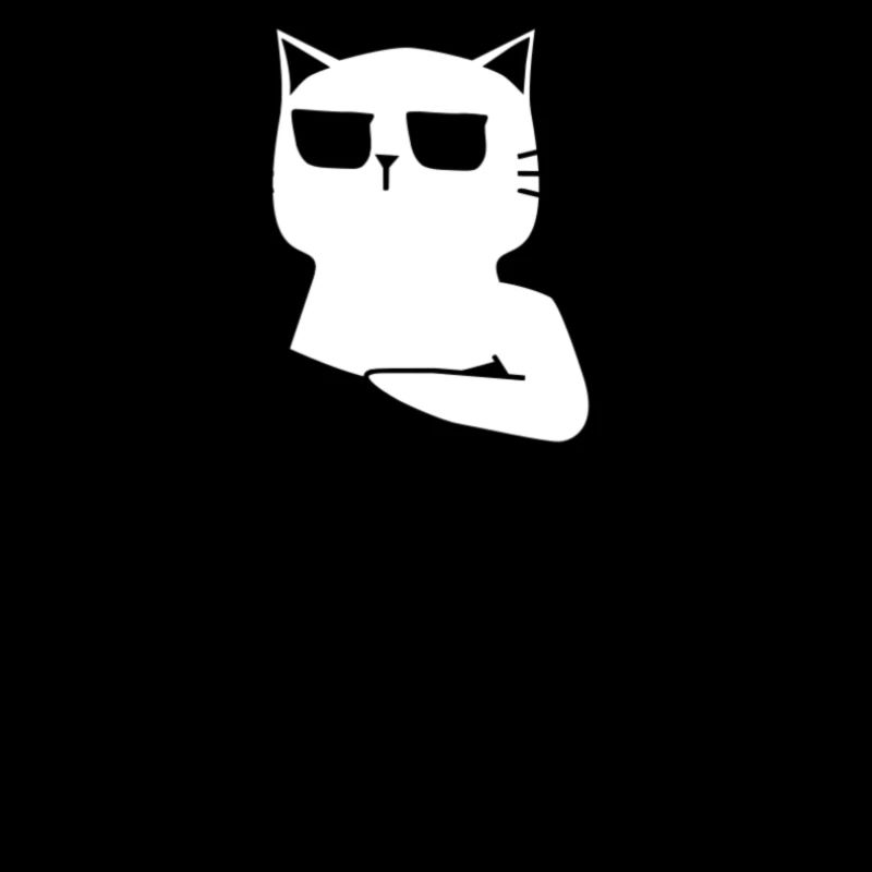 Pocket Cat mit Sonnenbrille