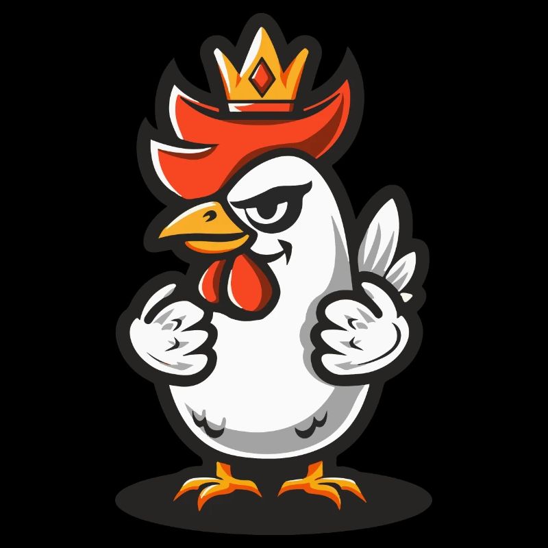 Chicken Comic Crown