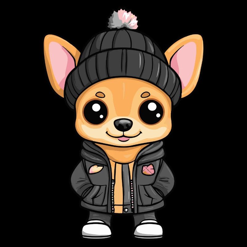 Chien Chihuahua Élégant