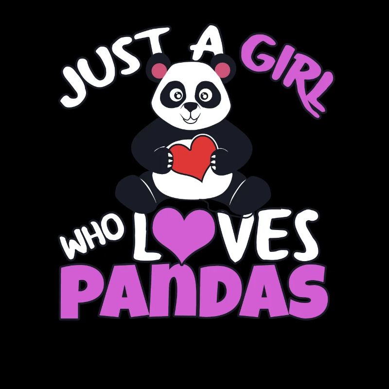 Panda Mädchen Unglaublich Liebe Herz I Geschenk