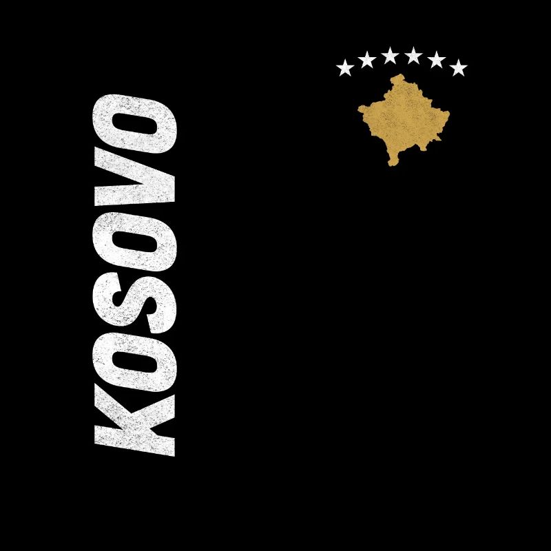 Drapeau du Kosovo Drapeau Jersey Cadeau Kosovar