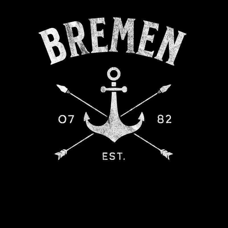 Bremen Logo Souvenir Anker Bremer Geschenk